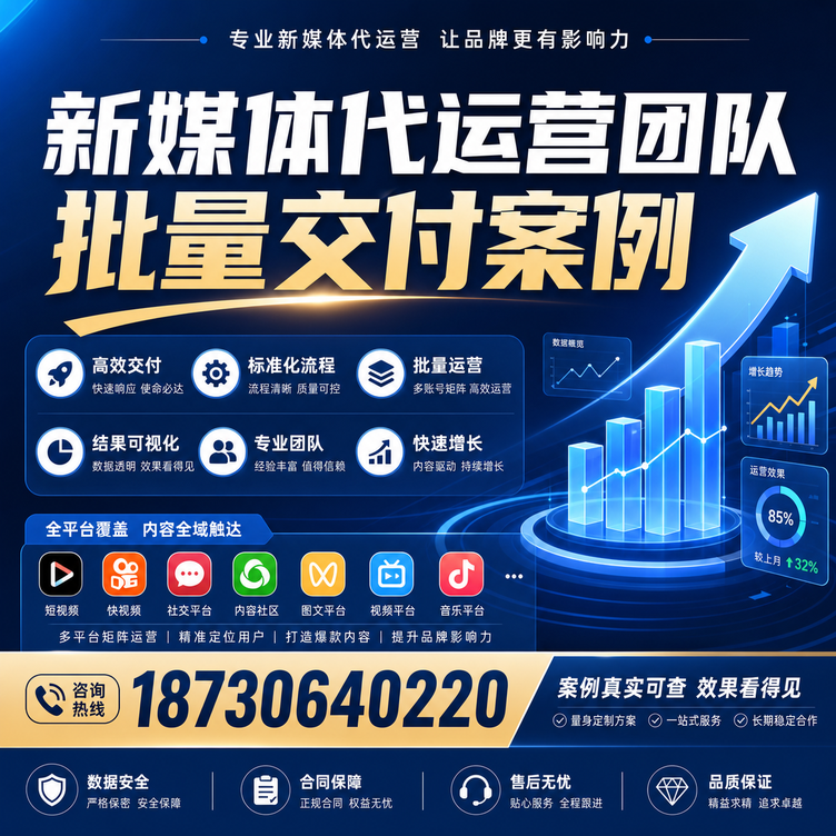 海南代运营公司多客户账号批量高效交付案例